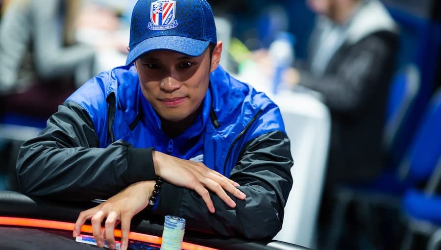 Wei Huang joue avec ses idoles de poker au Main Event de l’EPT Monte-Carlo