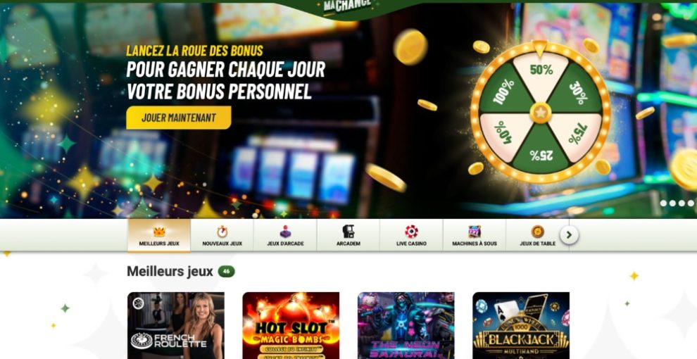 Ma Chance Casino : les meilleurs bonus et promotions du moment ?